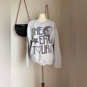 Taylor Swift The Eras Tour Live in Concert Crewneck, Size XL